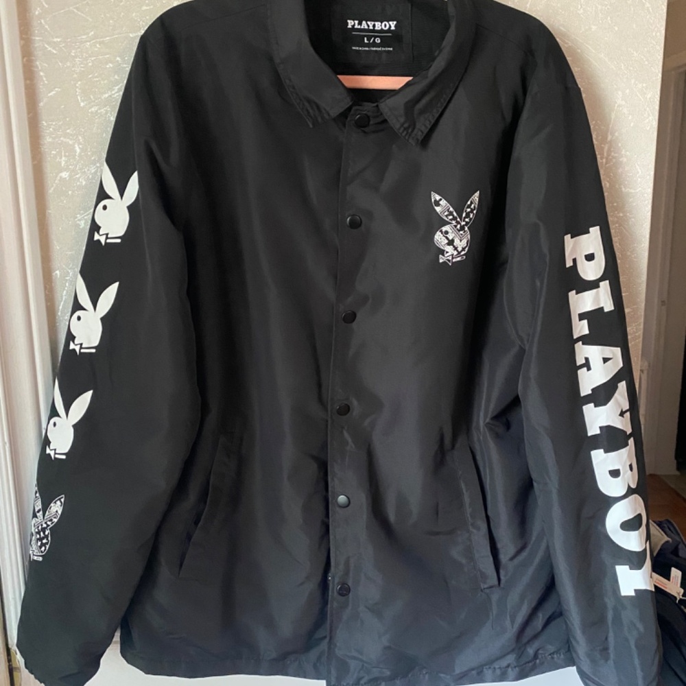 Playboy Button up Spring light weight Jacket - Picture 2 of 3